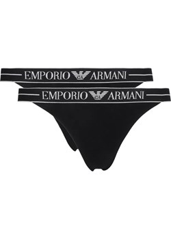 Emporio Armani Stringi 2-pack ze sklepu Gomez Fashion Store w kategorii Majtki damskie - zdjęcie 184504909