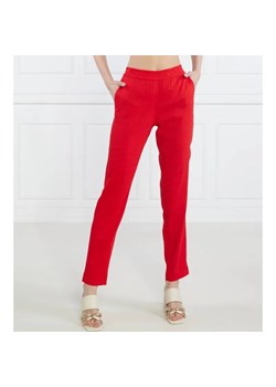 Marc Cain Lniane spodnie | Slim Fit ze sklepu Gomez Fashion Store w kategorii Spodnie damskie - zdjęcie 184504936