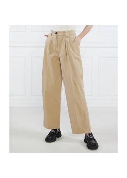 HUGO Spodnie Hanico | Loose fit ze sklepu Gomez Fashion Store w kategorii Spodnie damskie - zdjęcie 184505046