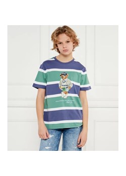 POLO RALPH LAUREN T-shirt | Regular Fit ze sklepu Gomez Fashion Store w kategorii T-shirty chłopięce - zdjęcie 184505218
