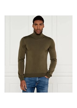 HUGO Wełniany golf San Thomas | Slim Fit ze sklepu Gomez Fashion Store w kategorii Swetry męskie - zdjęcie 184505275