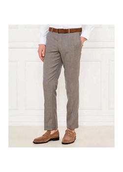 Oscar Jacobson Wełniane spodnie chino Dandy | Slim Fit ze sklepu Gomez Fashion Store w kategorii Spodnie męskie - zdjęcie 184505288