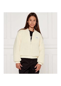 Calvin Klein Jeans Dwustronna kurtka bomber | Relaxed fit ze sklepu Gomez Fashion Store w kategorii Kurtki dziewczęce - zdjęcie 184505358