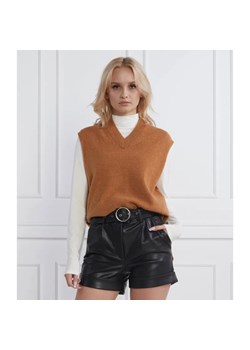 Samsøe Samsøe Wełniana kamizelka | Relaxed fit ze sklepu Gomez Fashion Store w kategorii Kamizelki damskie - zdjęcie 184505507