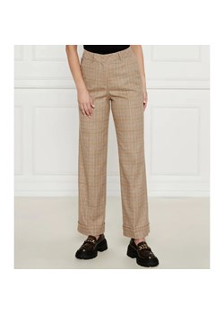Marc Cain Spodnie WUKARI | flare fit | z dodatkiem wełny ze sklepu Gomez Fashion Store w kategorii Spodnie damskie - zdjęcie 184505655