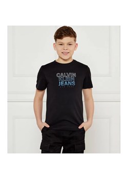 Calvin Klein Jeans T-shirt | Regular Fit ze sklepu Gomez Fashion Store w kategorii T-shirty chłopięce - zdjęcie 184505669