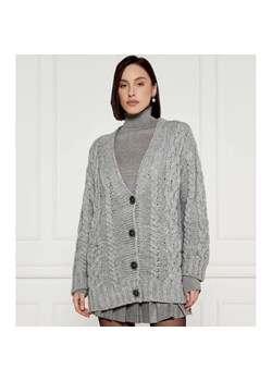 Liu Jo Kardigan | Oversize fit | z dodatkiem wełny ze sklepu Gomez Fashion Store w kategorii Swetry damskie - zdjęcie 184506158