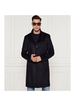 BOSS BLACK Wełniany płaszcz Hyde | z dodatkiem kaszmiru ze sklepu Gomez Fashion Store w kategorii Płaszcze męskie - zdjęcie 184506386