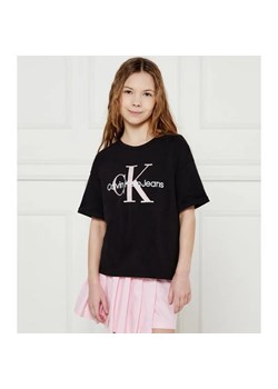 Calvin Klein Jeans T-shirt | Relaxed fit ze sklepu Gomez Fashion Store w kategorii Bluzki dziewczęce - zdjęcie 184506785