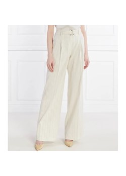Liu Jo Spodnie | Loose fit | z dodatkiem lnu ze sklepu Gomez Fashion Store w kategorii Spodnie damskie - zdjęcie 184506919