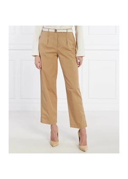 Samsøe Samsøe Spodnie Salix NP 15129 | Regular Fit | z dodatkiem lnu ze sklepu Gomez Fashion Store w kategorii Spodnie damskie - zdjęcie 184507166