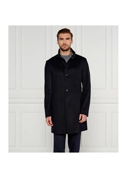 BOSS BLACK Wełniany płaszcz H-Hyde-SU-244 | z dodatkiem kaszmiru ze sklepu Gomez Fashion Store w kategorii Płaszcze męskie - zdjęcie 184507306