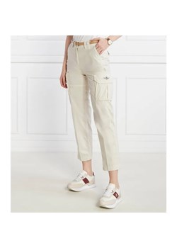Aeronautica Militare Spodnie cargo | Regular Fit ze sklepu Gomez Fashion Store w kategorii Spodnie damskie - zdjęcie 184507318