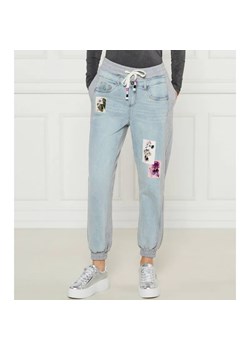 Desigual Spodnie jogger MINNIE Desigual X Disney | Regular Fit ze sklepu Gomez Fashion Store w kategorii Spodnie damskie - zdjęcie 184507338