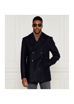 BOSS BLACK Wełniany płaszcz ze sklepu Gomez Fashion Store w kategorii Płaszcze męskie - zdjęcie 184507599