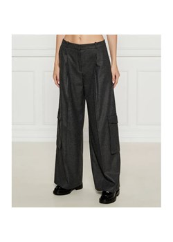 HUGO Spodnie Herota | flare fit ze sklepu Gomez Fashion Store w kategorii Spodnie damskie - zdjęcie 184507698