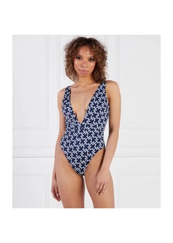Tommy Hilfiger Strój kąpielowy TH MONOGRAM-S PLUNGE ONE PIECE PRINT ze sklepu Gomez Fashion Store w kategorii Stroje kąpielowe - zdjęcie 184507716