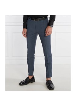 HUGO Spodnie chino Hesten232X | Slim Fit | z dodatkiem wełny ze sklepu Gomez Fashion Store w kategorii Spodnie męskie - zdjęcie 184507756
