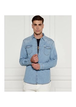 GUESS Jeansowa koszula | Slim Fit ze sklepu Gomez Fashion Store w kategorii Koszule męskie - zdjęcie 184507938