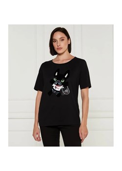 Dsquared2 T-shirt | Regular Fit ze sklepu Gomez Fashion Store w kategorii Bluzki damskie - zdjęcie 184507965