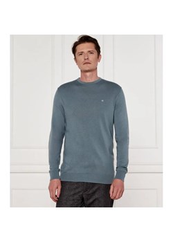 Calvin Klein Sweter | Regular Fit | z dodatkiem jedwabiu ze sklepu Gomez Fashion Store w kategorii Swetry męskie - zdjęcie 184508256