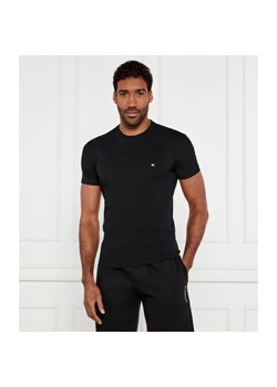 Emporio Armani T-shirt | Slim Fit | stretch pique ze sklepu Gomez Fashion Store w kategorii T-shirty męskie - zdjęcie 184508278