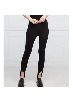 HUGO Spodnie Hereda | Slim Fit ze sklepu Gomez Fashion Store w kategorii Spodnie damskie - zdjęcie 184508516