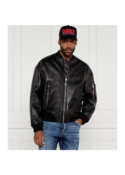 Dsquared2 Skórzana kurtka bomber | Regular Fit ze sklepu Gomez Fashion Store w kategorii Kurtki męskie - zdjęcie 184508555