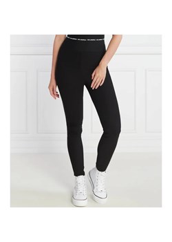 Karl Lagerfeld Legginsy jersey punto | Extra slim fit ze sklepu Gomez Fashion Store w kategorii Spodnie damskie - zdjęcie 184509186