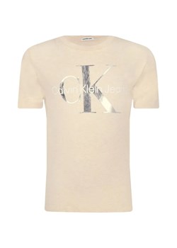Calvin Klein Jeans T-shirt | Regular Fit ze sklepu Gomez Fashion Store w kategorii Bluzki dziewczęce - zdjęcie 184509246