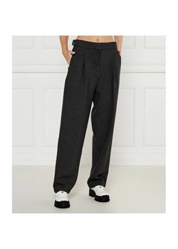 HUGO Spodnie Hasabo | Regular Fit ze sklepu Gomez Fashion Store w kategorii Spodnie damskie - zdjęcie 184509435