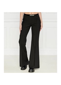 HUGO Spodnie Hosena | flare fit ze sklepu Gomez Fashion Store w kategorii Spodnie damskie - zdjęcie 184509535