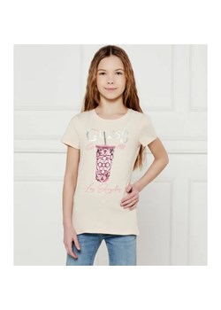 Guess T-shirt | Regular Fit ze sklepu Gomez Fashion Store w kategorii Bluzki dziewczęce - zdjęcie 184509578