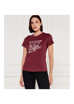 GUESS T-shirt ICON | Regular Fit ze sklepu Gomez Fashion Store w kategorii Bluzki damskie - zdjęcie 184509708