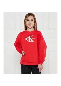 Calvin Klein Jeans Bluza TEDDY | Oversize fit ze sklepu Gomez Fashion Store w kategorii Bluzy dziewczęce - zdjęcie 184509948