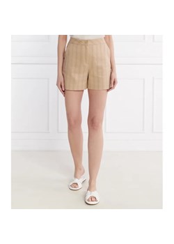 Marc Cain Szorty WEIDA | Relaxed fit | z dodatkiem lnu ze sklepu Gomez Fashion Store w kategorii Szorty - zdjęcie 184510005