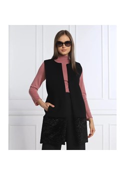Marella Wełniana Kamizelka NAVETTA | Regular Fit | z dodatkiem wełny ze sklepu Gomez Fashion Store w kategorii Kamizelki damskie - zdjęcie 184510065