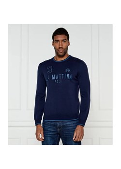 La Martina Wełniany sweter | Regular Fit ze sklepu Gomez Fashion Store w kategorii Swetry męskie - zdjęcie 184510208
