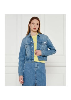 Calvin Klein Jeans Jeansowa kurtka 90''S | Cropped Fit ze sklepu Gomez Fashion Store w kategorii Kurtki damskie - zdjęcie 184510217