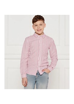Tommy Hilfiger Lniana koszula | Regular Fit ze sklepu Gomez Fashion Store w kategorii Koszule chłopięce - zdjęcie 184510335