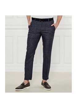 Joop! Lniane spodnie Sake | Slim Fit ze sklepu Gomez Fashion Store w kategorii Spodnie męskie - zdjęcie 184510438