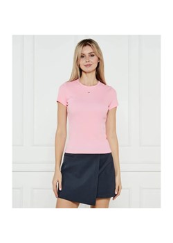 Tommy Jeans T-shirt ESSENTIAL | Slim Fit ze sklepu Gomez Fashion Store w kategorii Bluzki damskie - zdjęcie 184510507