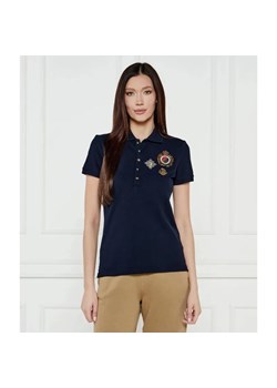 LAUREN RALPH LAUREN Polo KIEWICK | Slim Fit ze sklepu Gomez Fashion Store w kategorii Bluzki damskie - zdjęcie 184510567