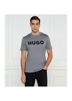 HUGO T-shirt Dulivio | Regular Fit ze sklepu Gomez Fashion Store w kategorii T-shirty męskie - zdjęcie 184510639