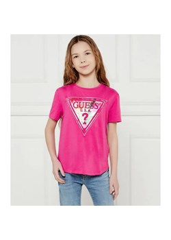 Guess T-shirt | Regular Fit ze sklepu Gomez Fashion Store w kategorii Bluzki dziewczęce - zdjęcie 184510665