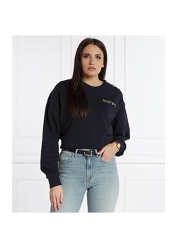 Tommy Hilfiger Bluza GOLD BUTTON | Regular Fit ze sklepu Gomez Fashion Store w kategorii Bluzy damskie - zdjęcie 184510767
