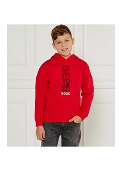 BOSS Kidswear Bluza | Longline Fit ze sklepu Gomez Fashion Store w kategorii Bluzy chłopięce - zdjęcie 184510928