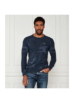 Aeronautica Militare Sweter | Regular Fit ze sklepu Gomez Fashion Store w kategorii Swetry męskie - zdjęcie 184510938