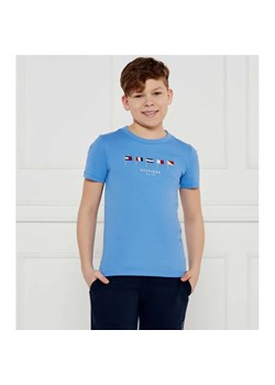 Tommy Hilfiger T-shirt | Regular Fit ze sklepu Gomez Fashion Store w kategorii T-shirty chłopięce - zdjęcie 184511055