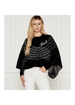 Karl Lagerfeld Ponczo | Loose fit ze sklepu Gomez Fashion Store w kategorii Poncza - zdjęcie 184511056